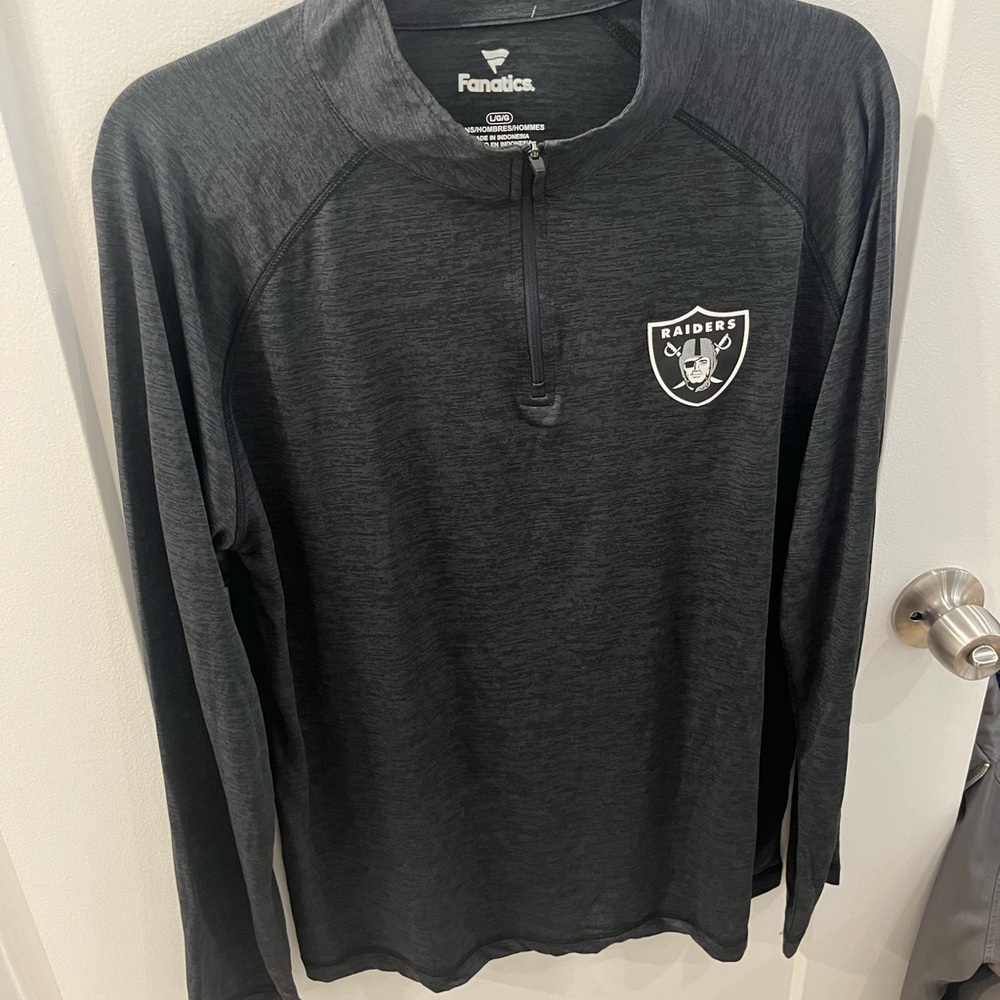 Raiders Quarter Zip
